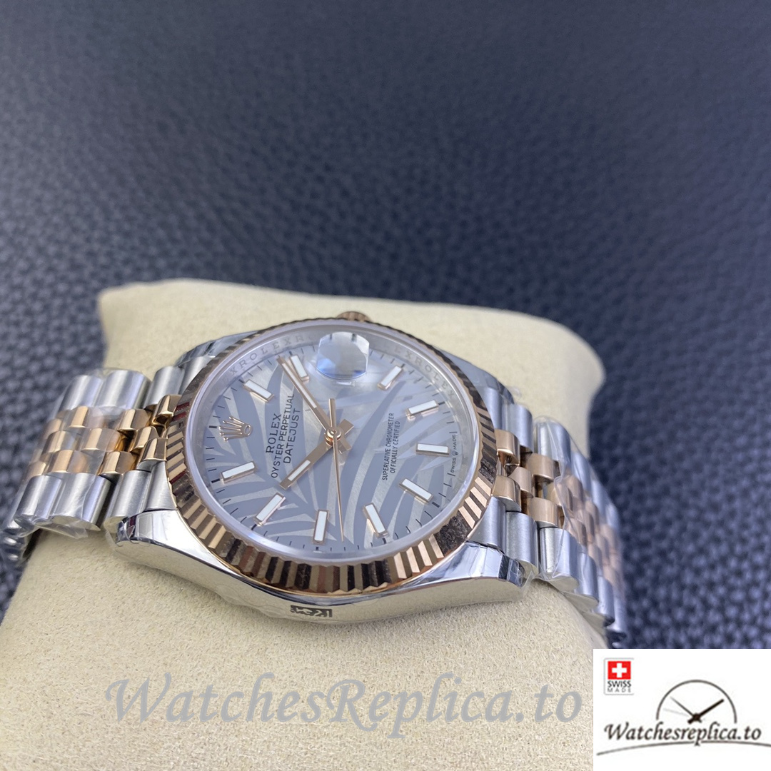 Swiss Rolex Datejust Replica 126233 Stainless steel strap 36MM - WatchesReplica.is
