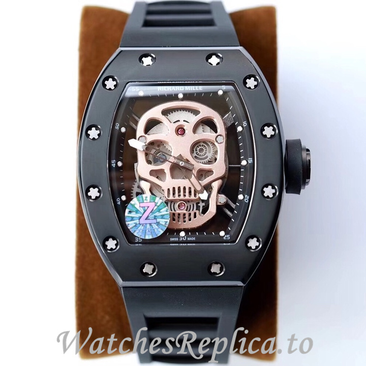 Richard Mille Replica RM052 Rubber strap 50MM - WatchesReplica.is