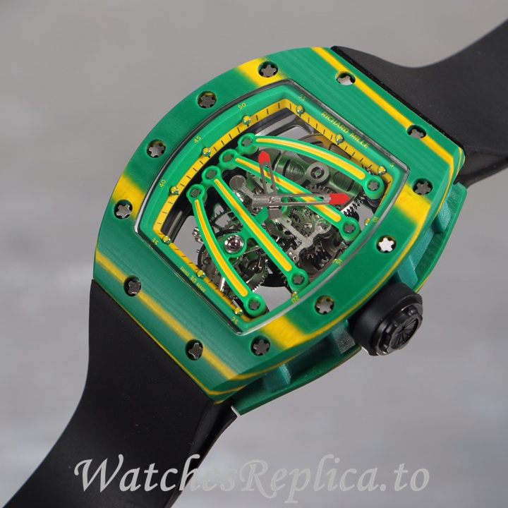 Richard Mille Replica RM59-01 Rubber strap 51MM - WatchesReplica.is