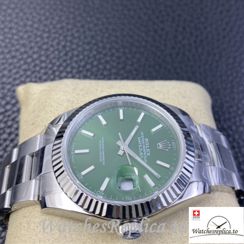 Swiss Rolex Datejust 126334 Replica Stainless steel strap 41MM - WatchesReplica.is