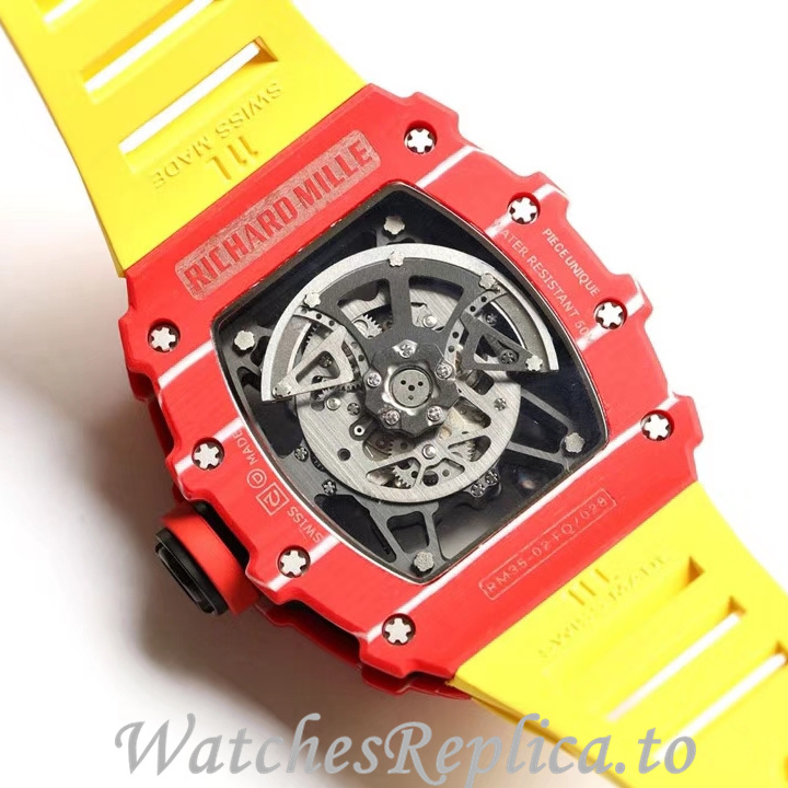 Richard Mille Replica RM35-02 Rubber strap 50MM - WatchesReplica.is