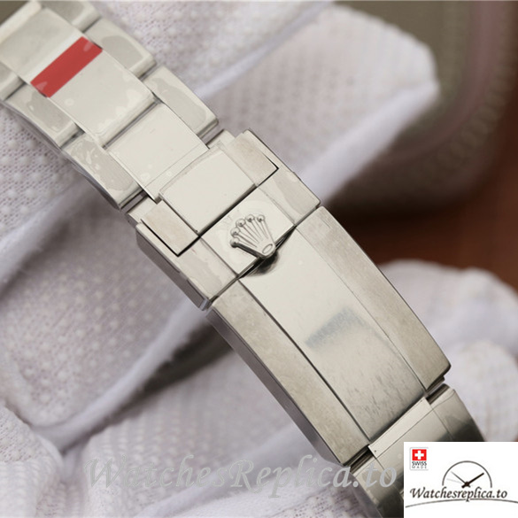 Swiss Rolex GMT-Master Replica 116719BLRO-0001 Stainless steel strap 40MM - WatchesReplica.is