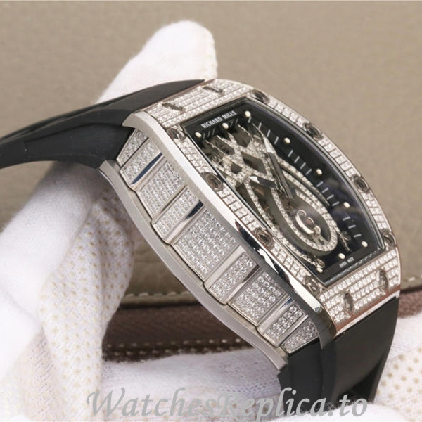 Richard Mille Replica RM19-01 Rubber strap 50MM - WatchesReplica.is