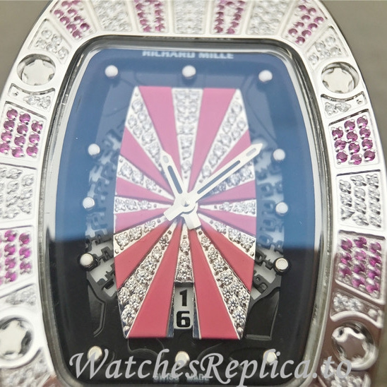 Richard Mille Replica RM007 Rubber strap 45MM - WatchesReplica.is