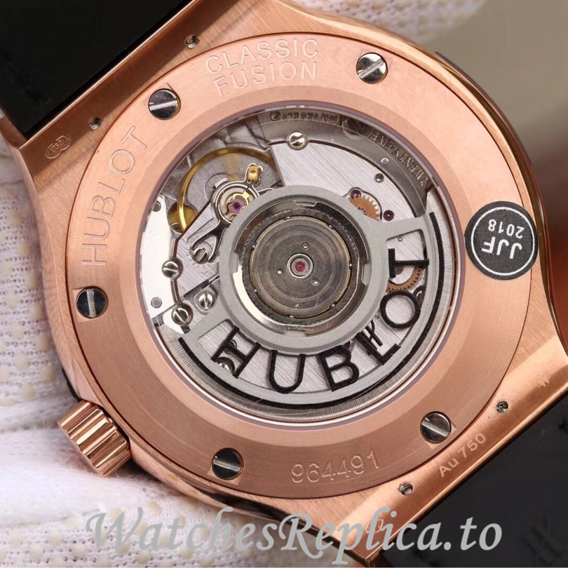 Hublot Replica 511.zp Leather strap 42MM - WatchesReplica.is