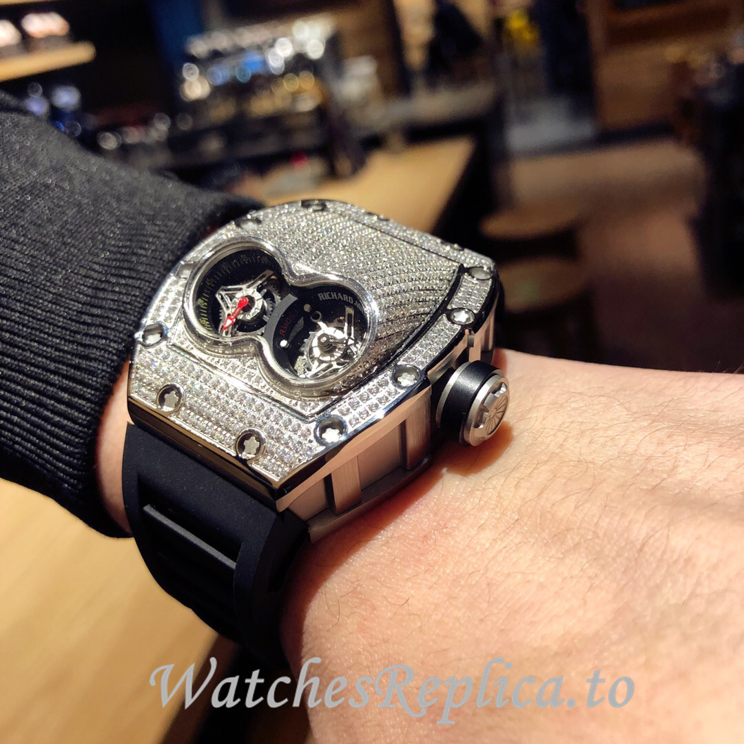 Richard Mille Replica RM-053 Rubber strap 48MM - WatchesReplica.is