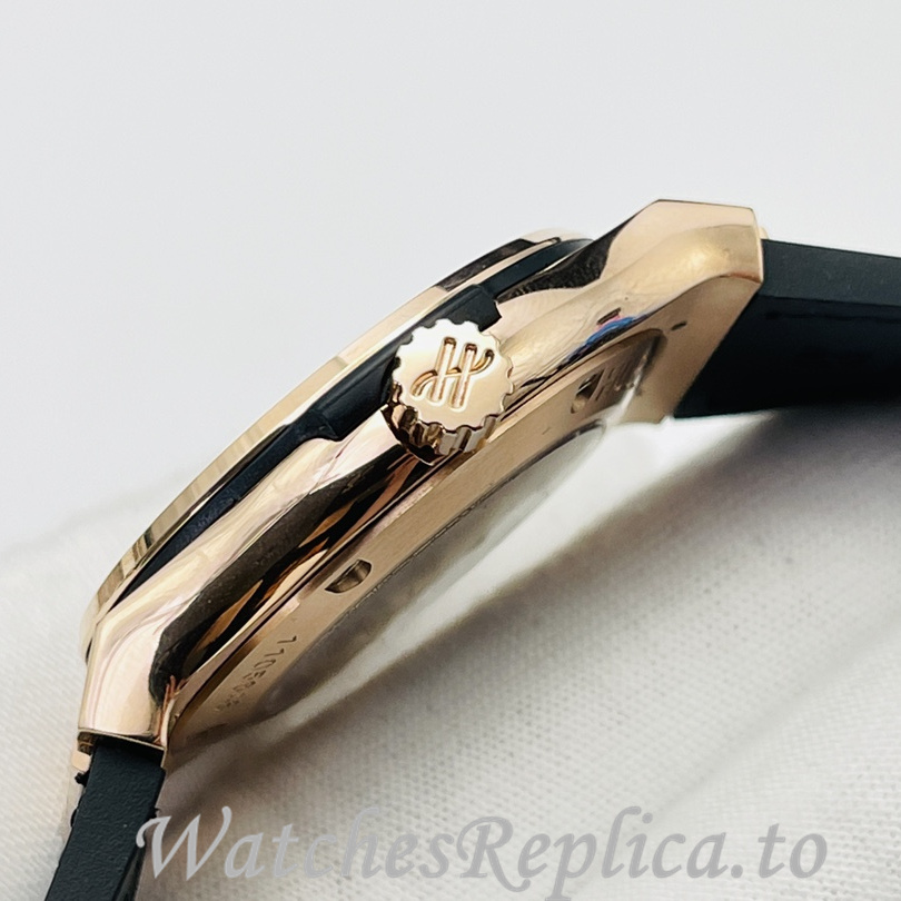 Hublot Replica Big Bang Sang Bleu Leather strap 42MM - WatchesReplica.is