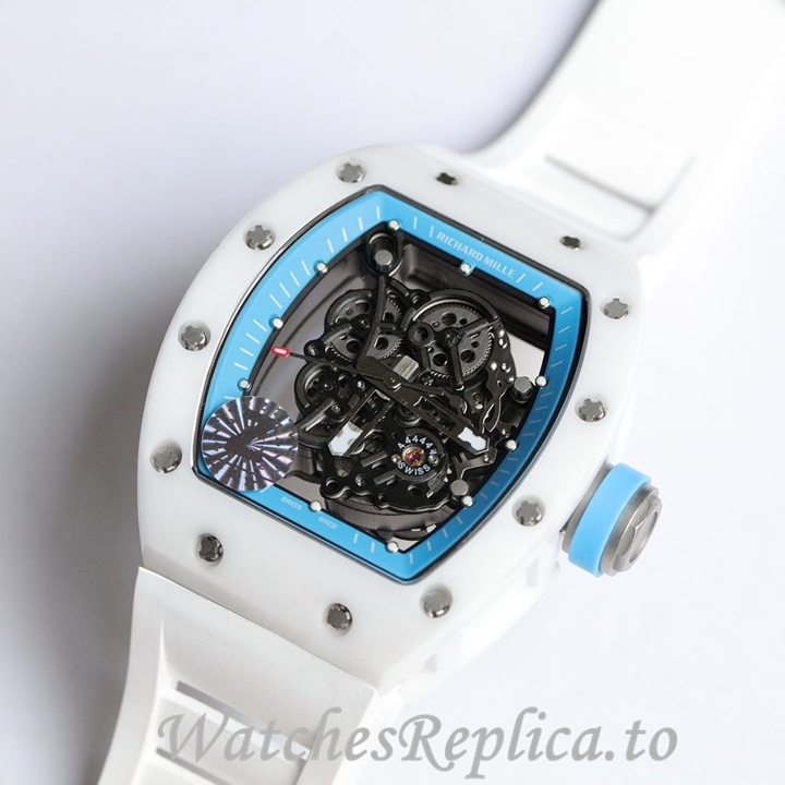 Richard Mille Replica RM055 Rubber strap 50MM - WatchesReplica.is