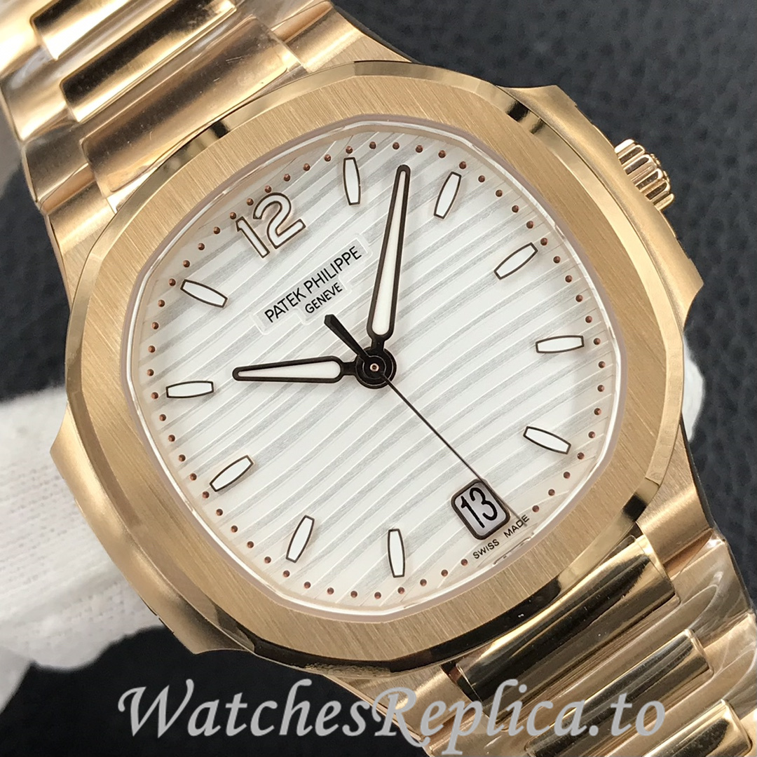 Patek Philippe Replica Nautilus 7118 Stainless steel strap 34MM - WatchesReplica.is