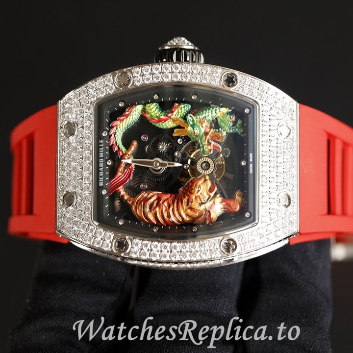 Richard Mille Replica RM51-01 Rubber strap 50MM - WatchesReplica.is