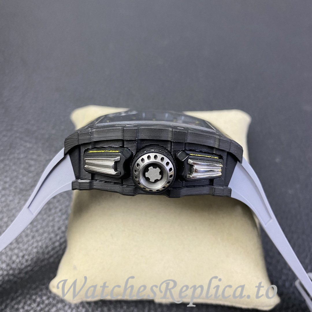 Richard Mille Replica RM-011 Rubber strap 50MM - WatchesReplica.is