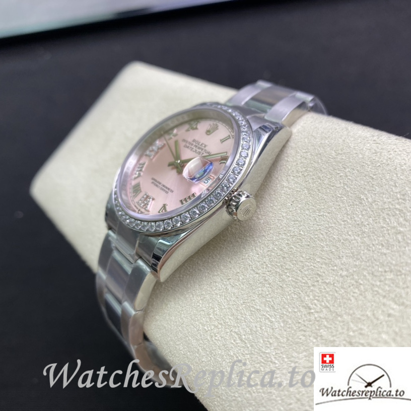 Swiss Rolex Datejust Replica 126233 Stainless steel strap 36MM - WatchesReplica.is