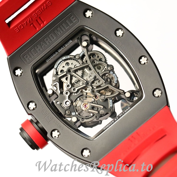 Richard Mille Replica RM055 Rubber strap 50MM - WatchesReplica.is