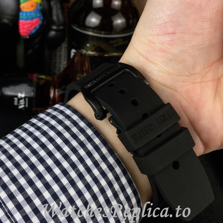 Richard Mille Replica RM016 Rubber strap 50MM - WatchesReplica.is