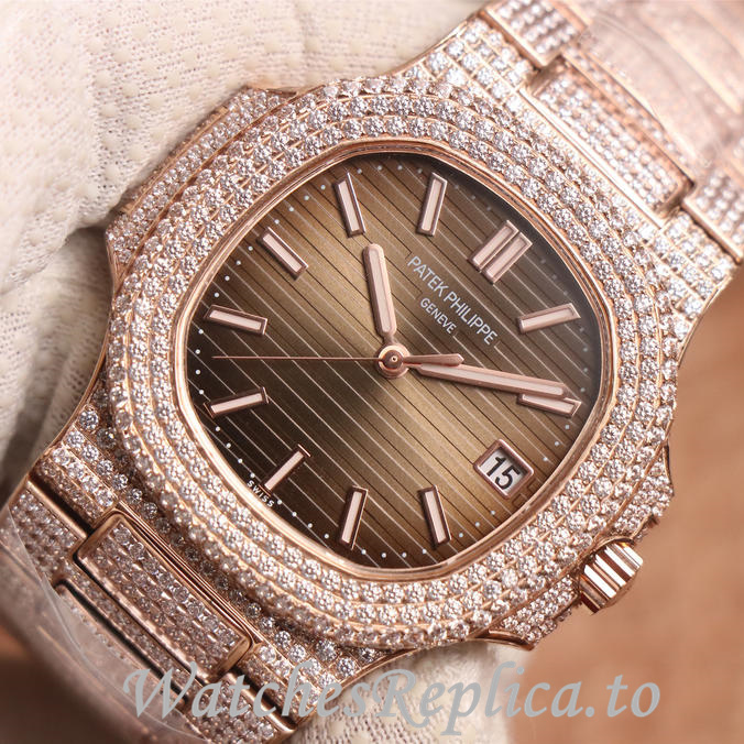 Patek Philippe Replica Nautilus 5711 Stainless steel strap 40MM - WatchesReplica.is