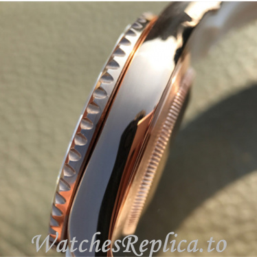 Swiss Rolex Yacht Master Replica Rubber strap 37MM - WatchesReplica.is