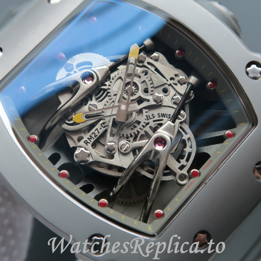 Richard Mille Replica RM27-02 Rubber strap 50MM - WatchesReplica.is