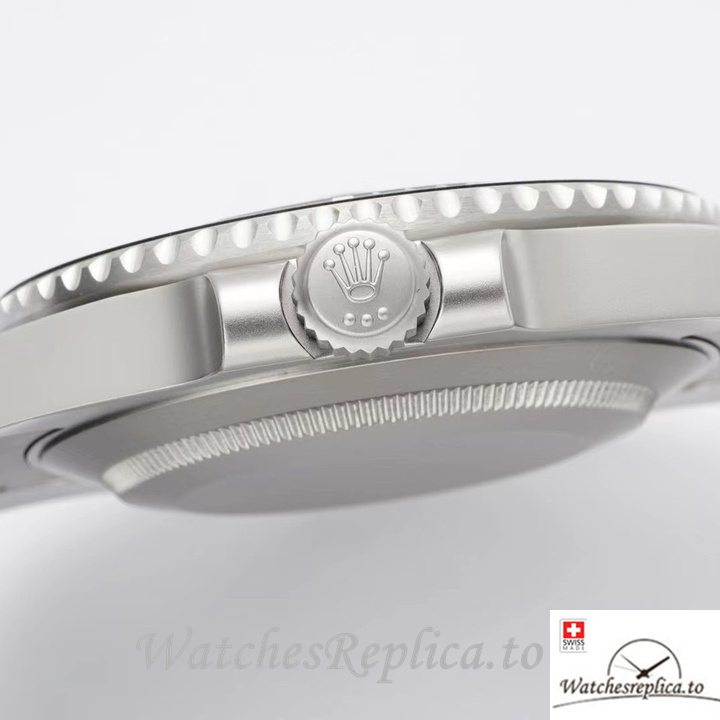 Swiss Rolex Submariner Replica Stainless steel strap 40MM Black Dial - WatchesReplica.is