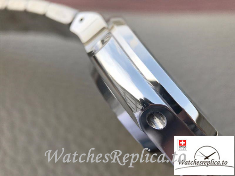 Swiss Patek Philippe Nautilus Moonphas Replica 5712/1A-001 Stainless Steel Bezel 40MM - WatchesReplica.is