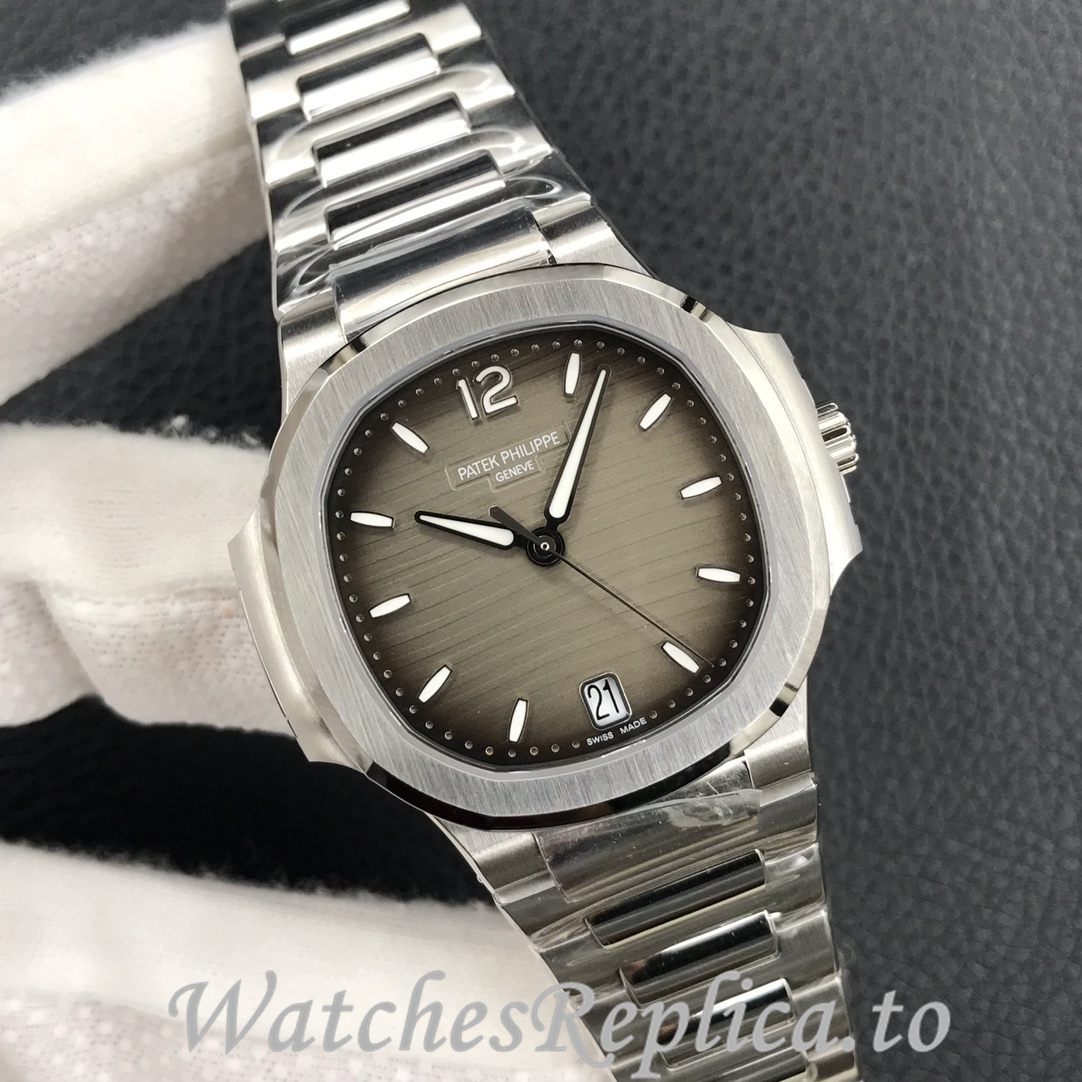 Patek Philippe Replica Nautilus 7118 Stainless steel strap 34MM - WatchesReplica.is