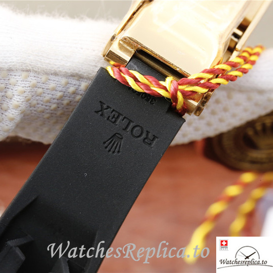 Swiss Rolex Daytona 116518-0042 Rubber strap 40MM - WatchesReplica.is