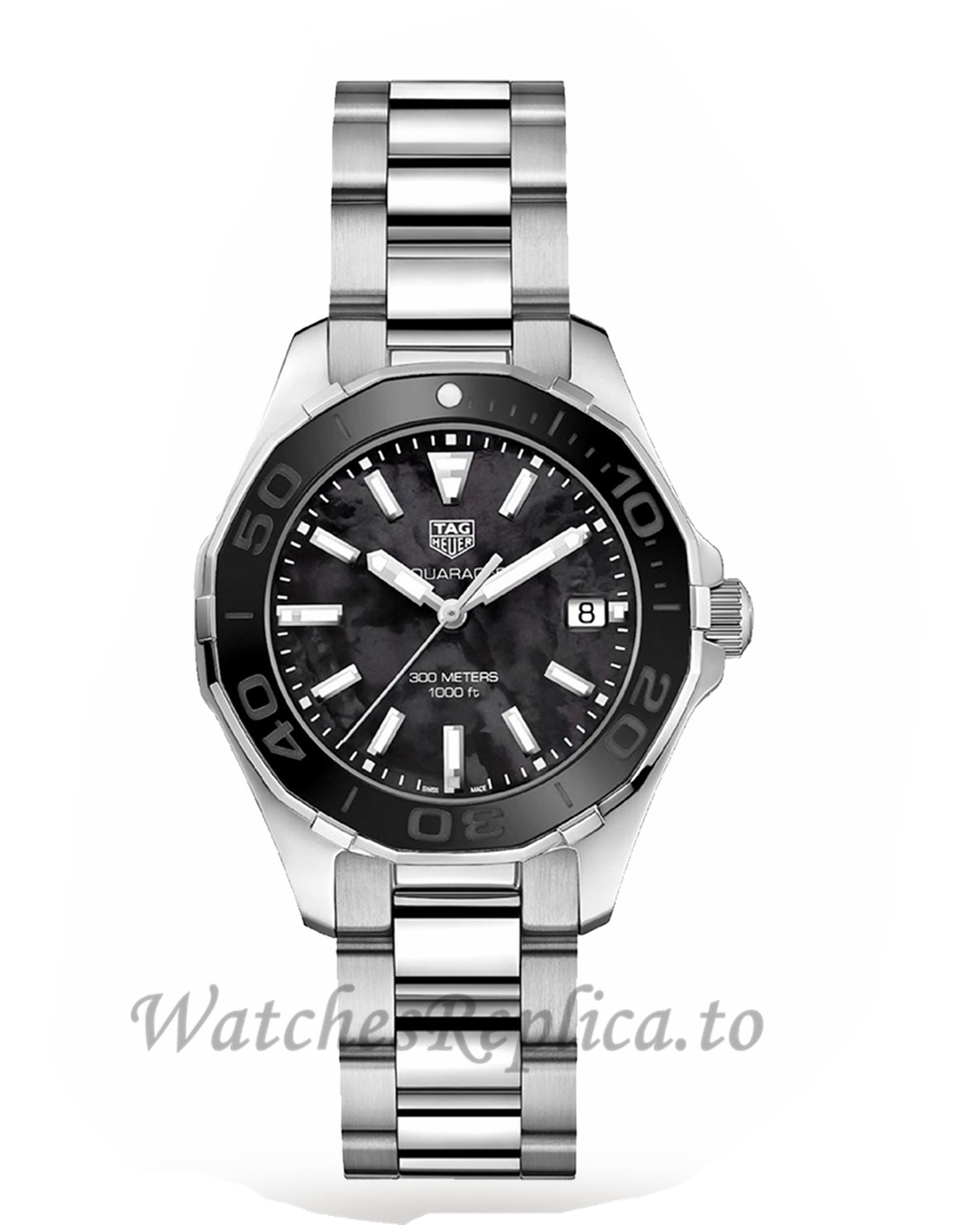 TAG Heuer Replica Aquaracer 35mm Ladies Watch WAY131K.BA0748 - WatchesReplica.is