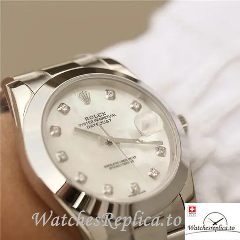 Swiss Rolex Datejust Replica 126300 Stainless steel strap 41MM - WatchesReplica.is