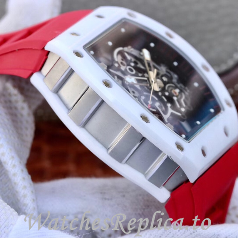 Richard Mille Replica RM055 Rubber strap 50MM - WatchesReplica.is