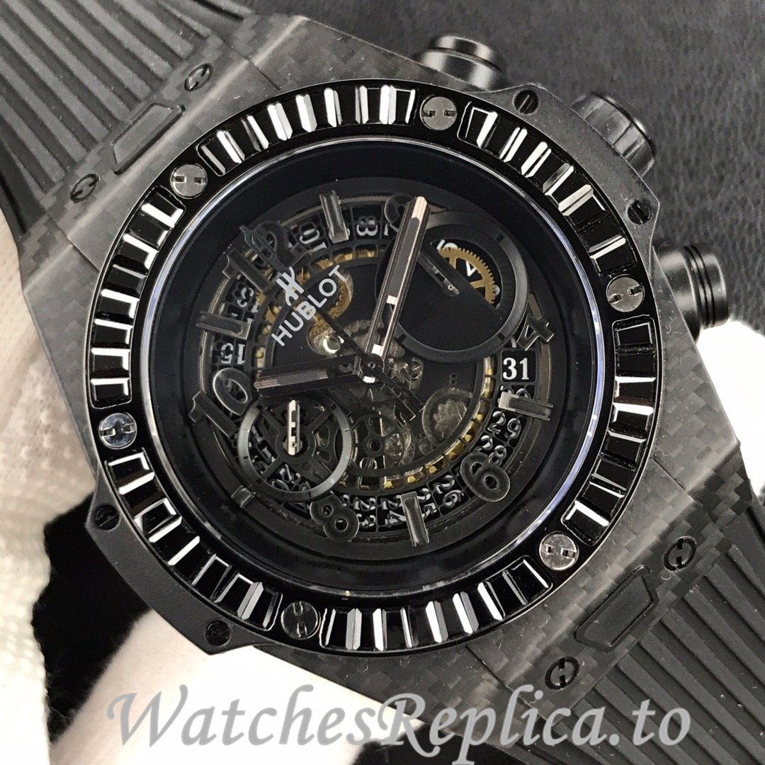 Hublot Replica 411.NM.1170.RX Rubber strap 45MM - WatchesReplica.is