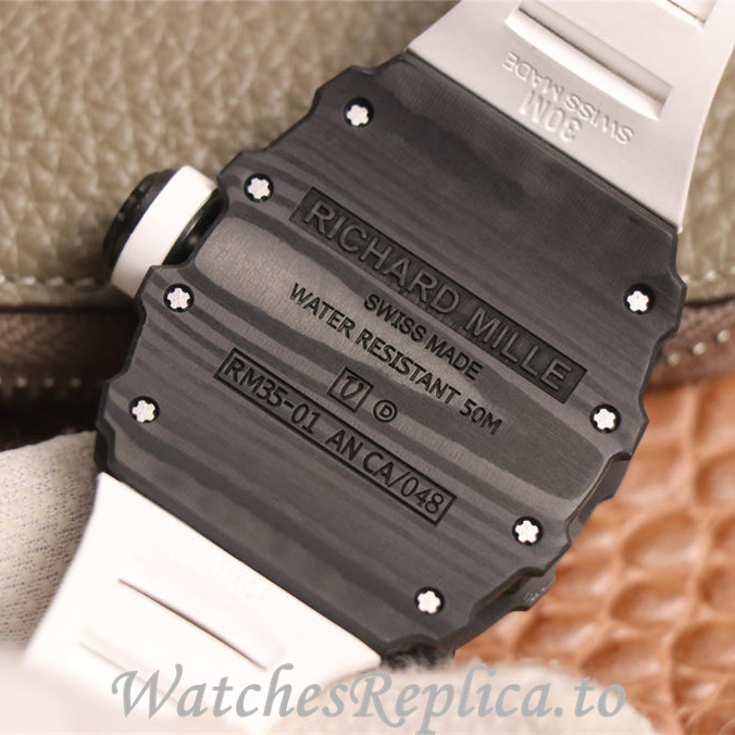 Richard Mille Replica RM035-01 Rubber strap 50MM - WatchesReplica.is