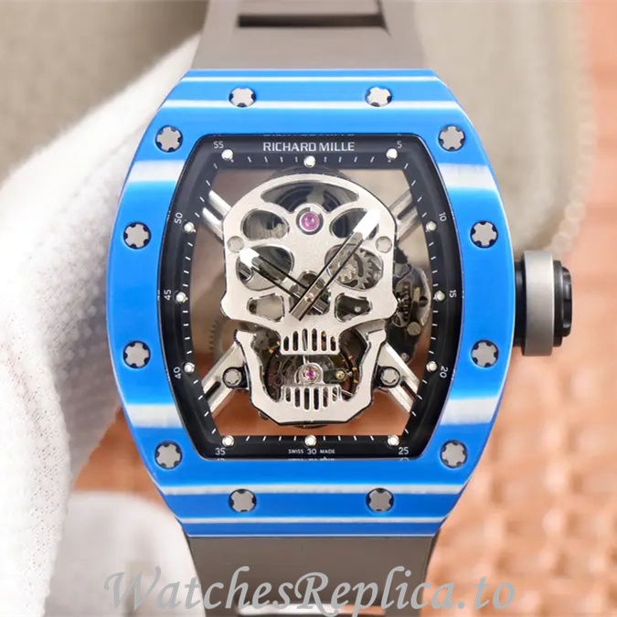Richard Mille Replica RM52-01 Rubber strap 50MM - WatchesReplica.is