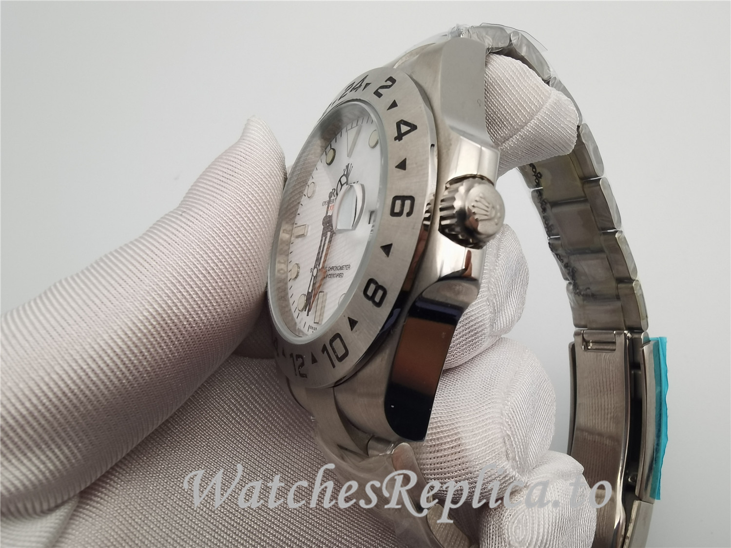 Swiss rolex Explorer II Replica 216570 001 Number Markers 42MM - WatchesReplica.is