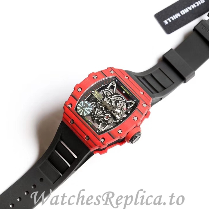 Richard Mille Replica RM35-02 Rubber strap 50MM - WatchesReplica.is