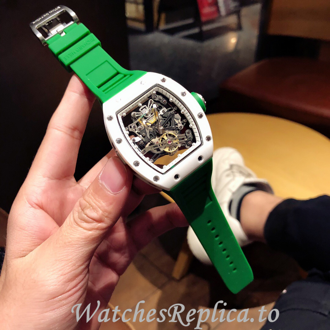 Richard Mille Replica RM38-01 Rubber strap 48MM - WatchesReplica.is