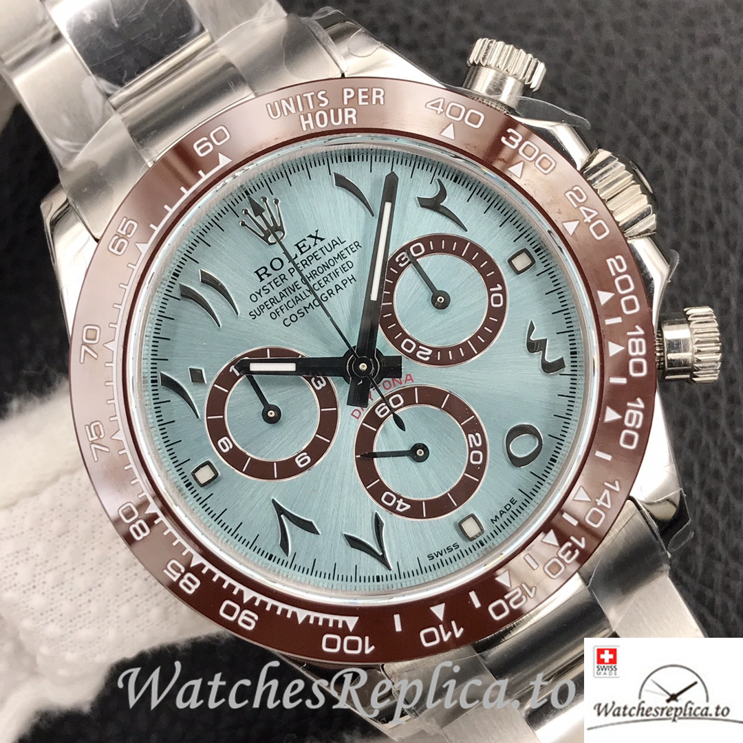 Swiss Rolex Daytona Replica 116506 Stainless steel strap 40MM - WatchesReplica.is