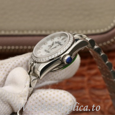 Swiss Rolex Datejust Replica 279174 Stainless steel strap 28MM - WatchesReplica.is