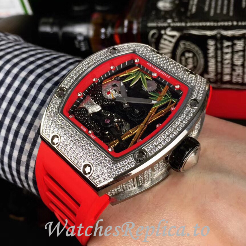 Richard Mille Replica RM26-01 Rubber strap 50MM - WatchesReplica.is