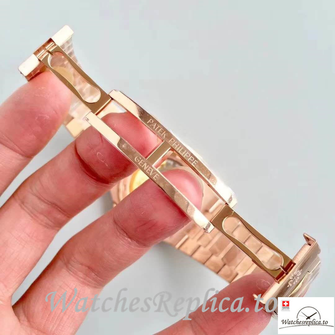 Swiss Patek Philippe Nautilus Replica 5711/1R-001 Stick Markers 40MM - WatchesReplica.is