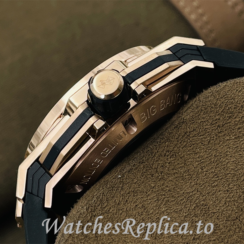 Hublot Replica Big Bang Sang Bleu II Rubber strap 45MM - WatchesReplica.is