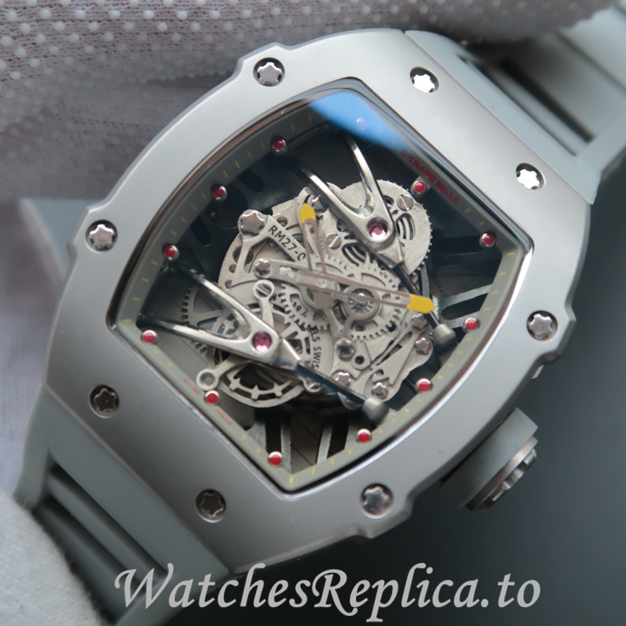 Richard Mille Replica RM27-02 Rubber strap 50MM - WatchesReplica.is