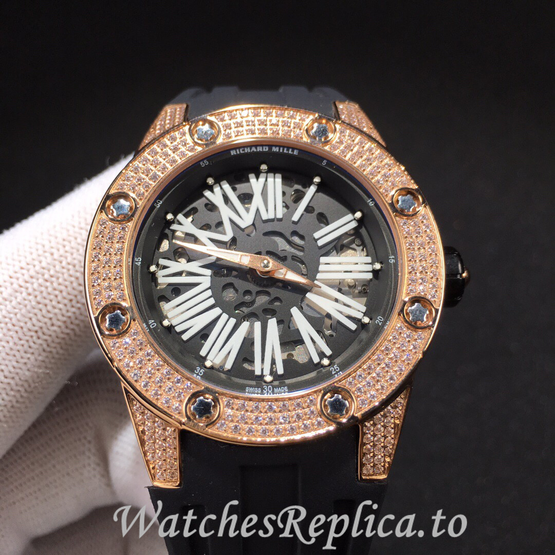 Richard Mille Replica RM033 Rubber strap 46MM - WatchesReplica.is