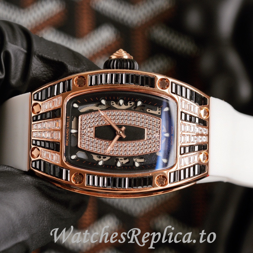 Richard Mille Replica RM007-1 Rubber strap 45MM - WatchesReplica.is