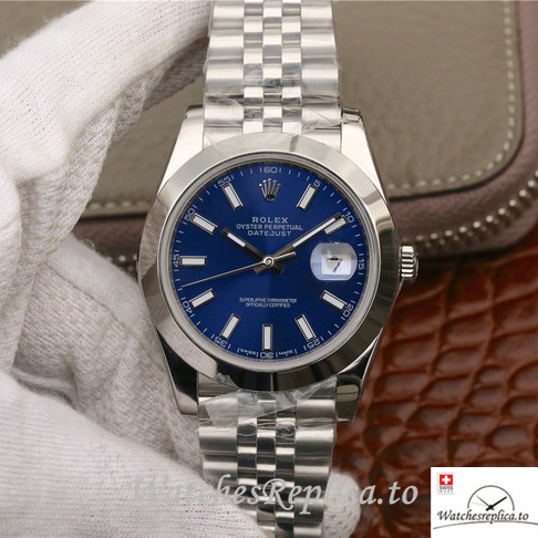 Swiss Rolex Datejust 126334 Stainless steel strap 41MM - WatchesReplica.is