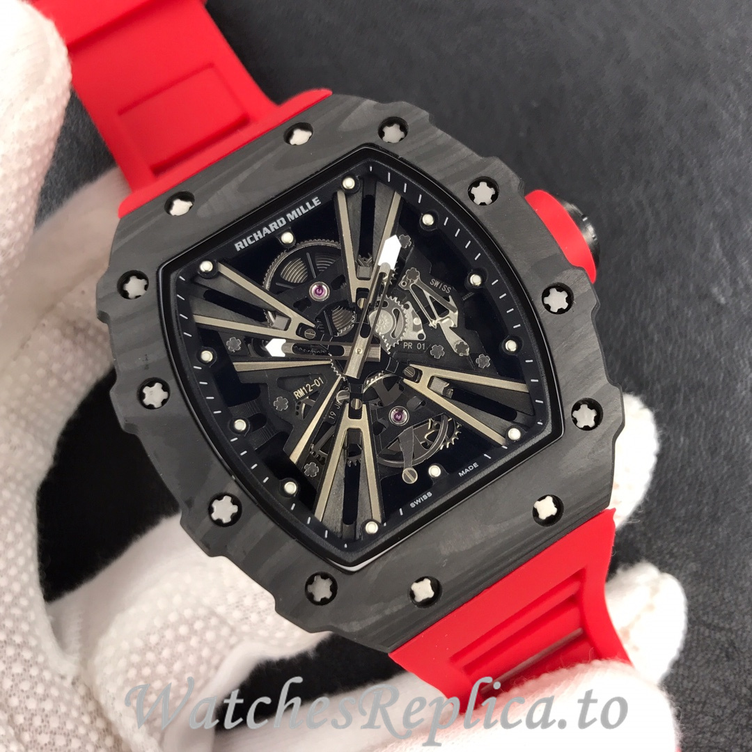 Richard Mille Replica RM12-01 Rubber strap 50MM - WatchesReplica.is