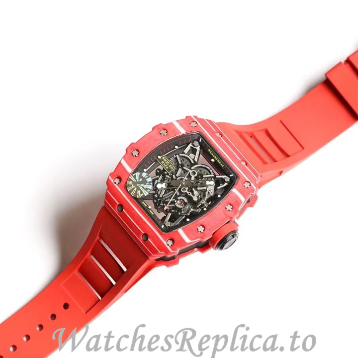 Richard Mille Replica RM35-02 Rubber strap 50MM - WatchesReplica.is