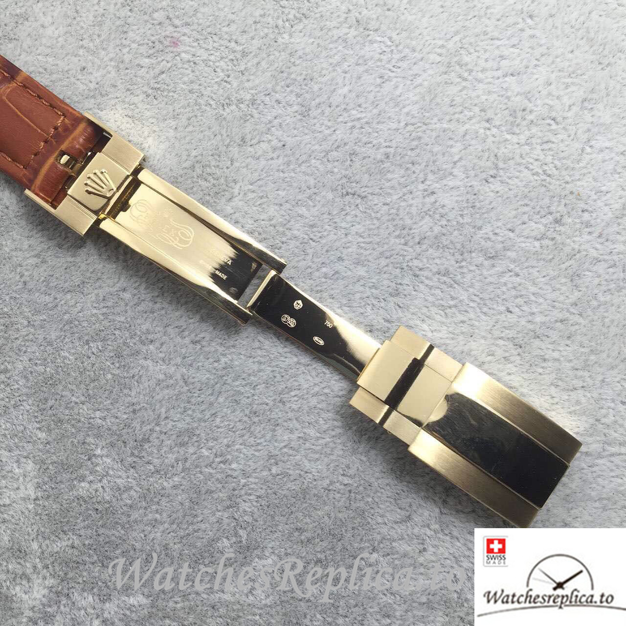 Swiss Rolex Daytona Replica 116518 Leather strap 40MM - WatchesReplica.is