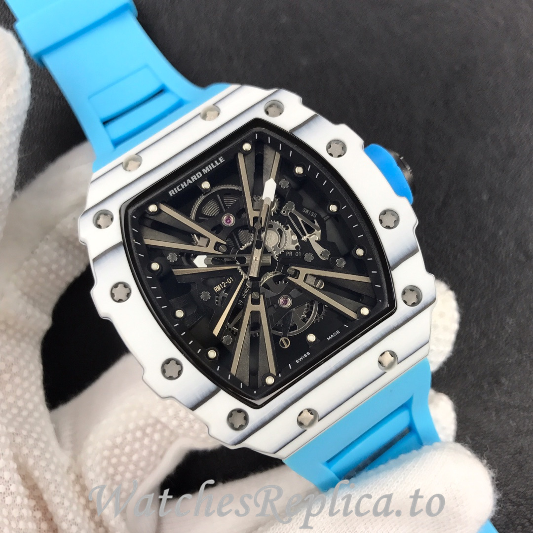 Richard Mille Replica RM12-01 Rubber strap 50MM - WatchesReplica.is