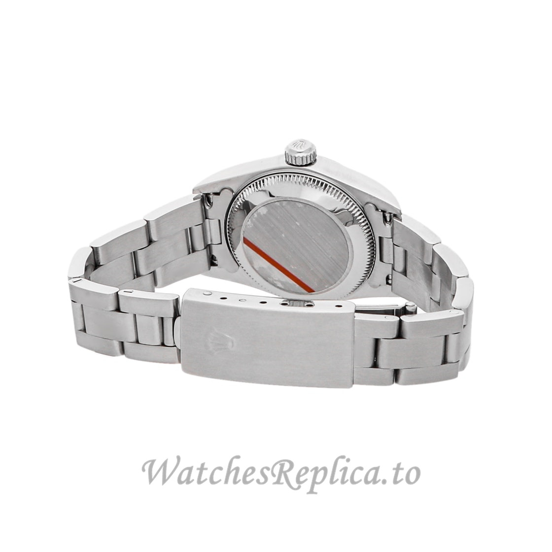 Replica Rolex Oyster Perpetual 76080 Salmon Dial Lady Watch - WatchesReplica.is