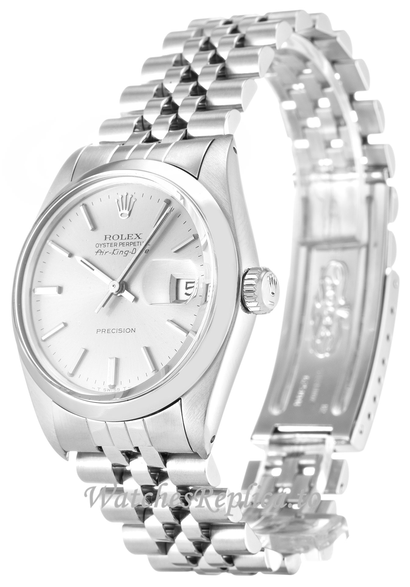 Rolex Air-King Grey Dial 5700 - WatchesReplica.is