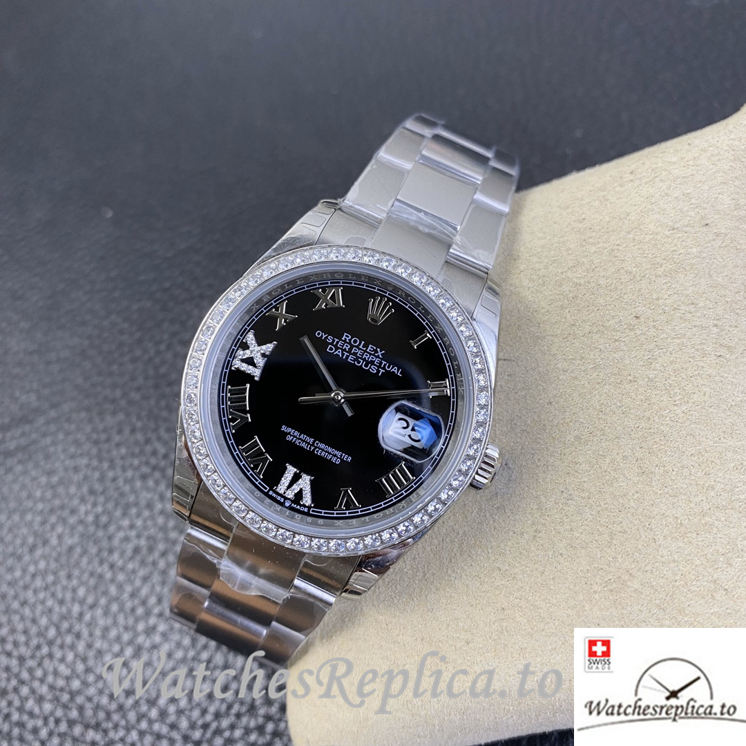 Swiss Rolex Datejust Replica 126233 Stainless steel strap 36MM - WatchesReplica.is